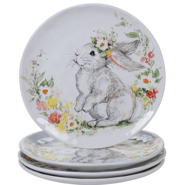 Bunny shop plates china